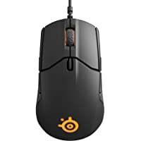 Los mejores  - SteelSeries Sensei 310- Ratón para Juegos Óptico- Ambidiestro- Iluminación RGB- 8 Botones- Laterales de Goma- PC-Mac…